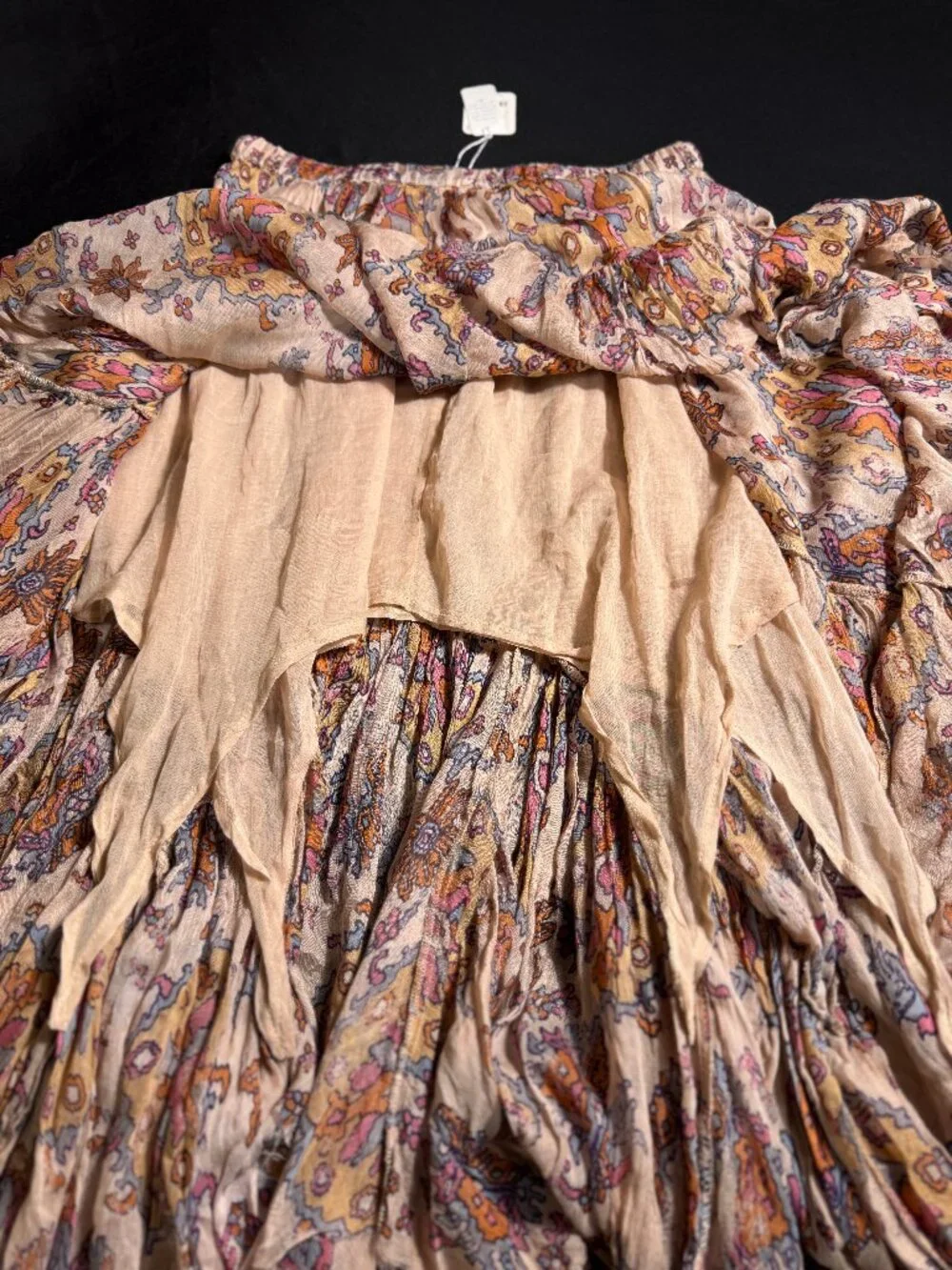 NWT Free People FP One Clover Printed Skirt Sz L